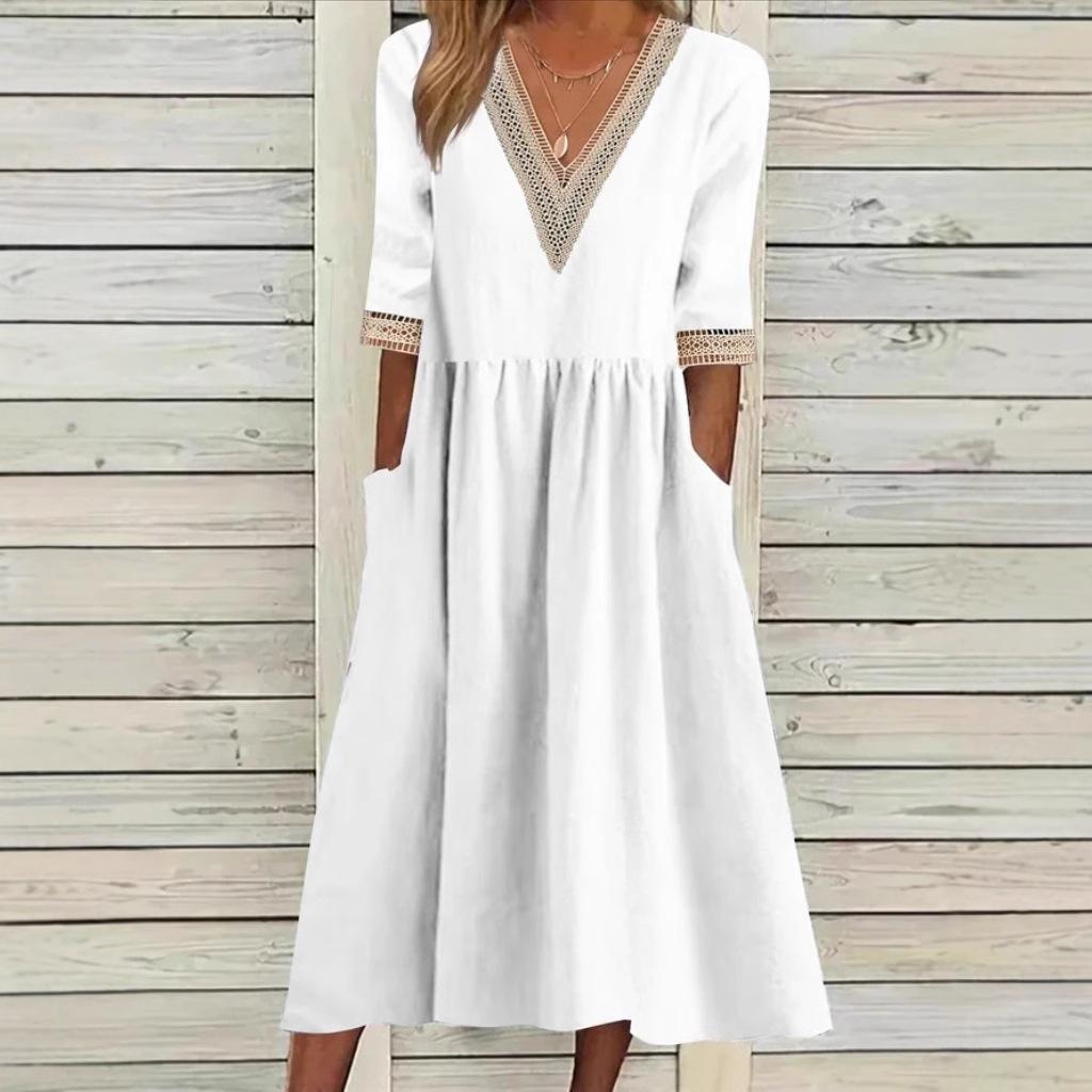 LIVIA | MIDILENGTH LACE DRESS