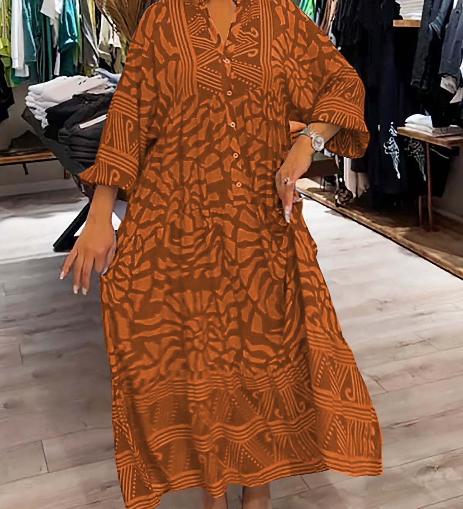 Carmilla - Lively Print Dress