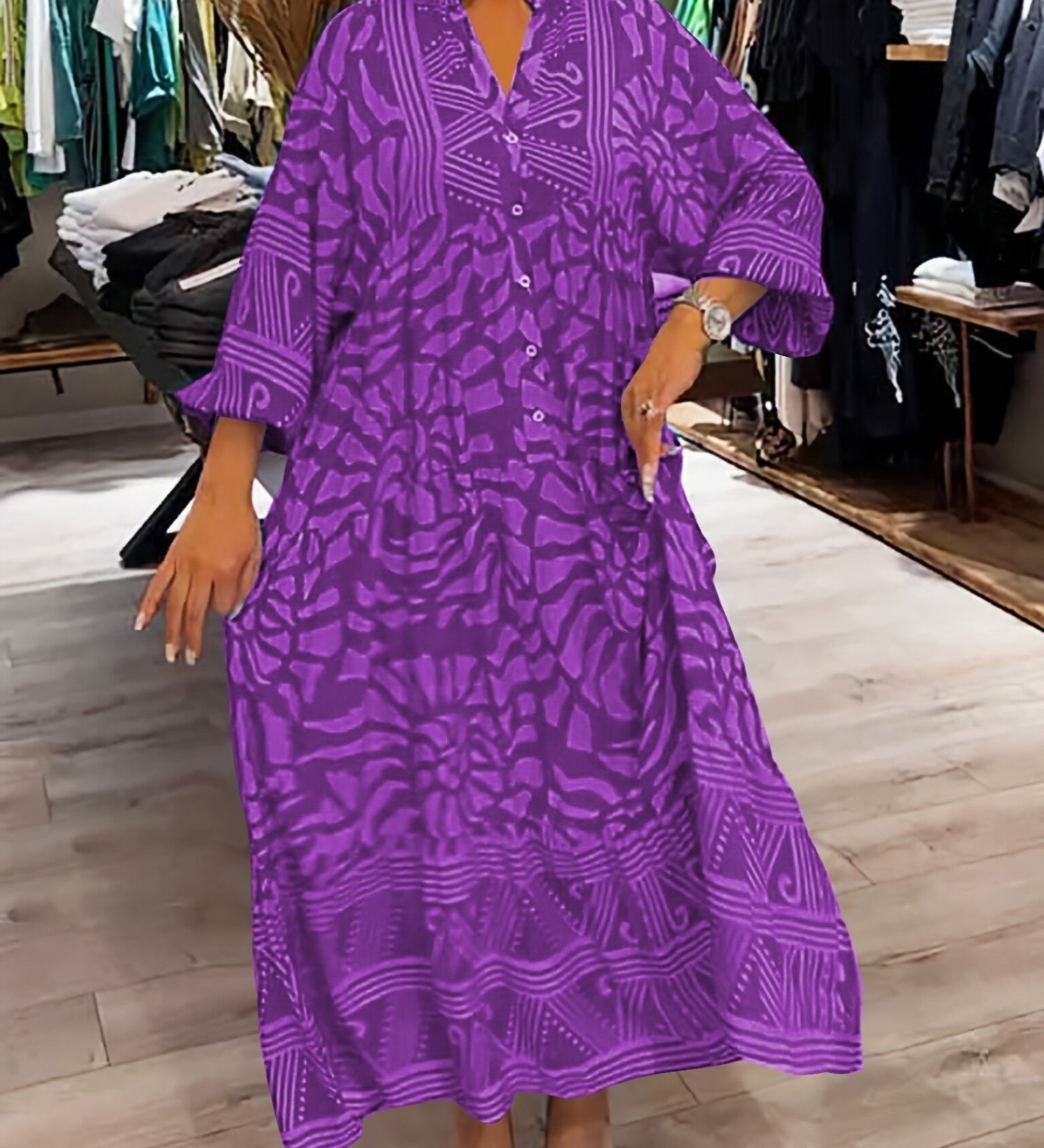 Carmilla - Lively Print Dress