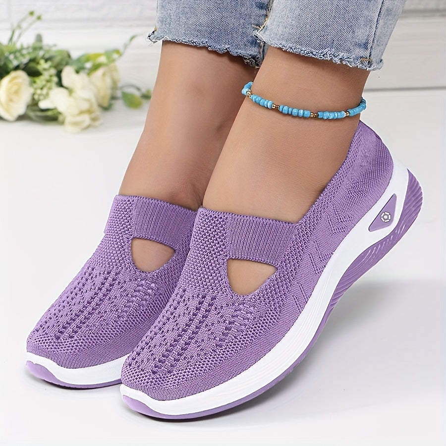 Comfortable Slip-On Sneakers with a Stable Fit