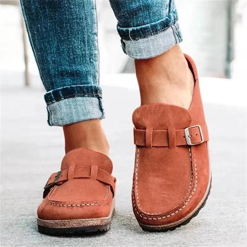 Lyra - Suede Orthopedic Moccasins