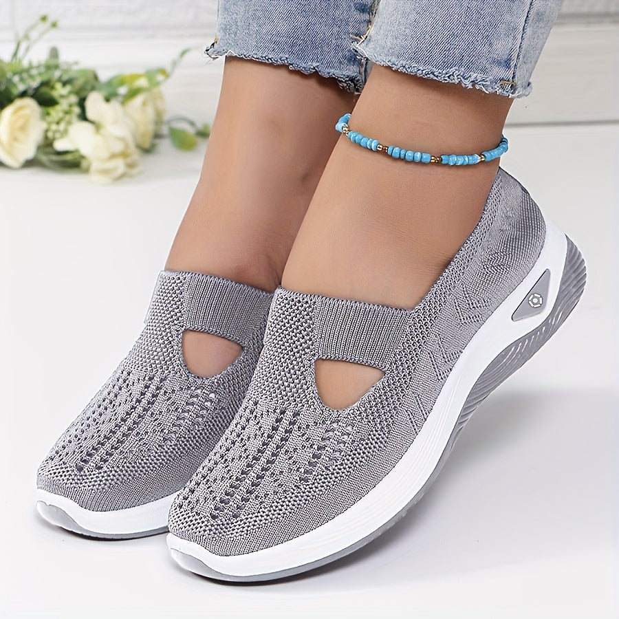 Comfortable Slip-On Sneakers with a Stable Fit