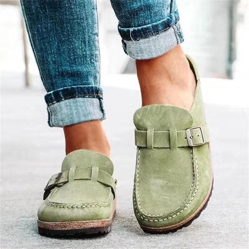 Lyra - Suede Orthopedic Moccasins