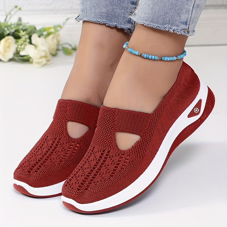 Comfortable Slip-On Sneakers with a Stable Fit