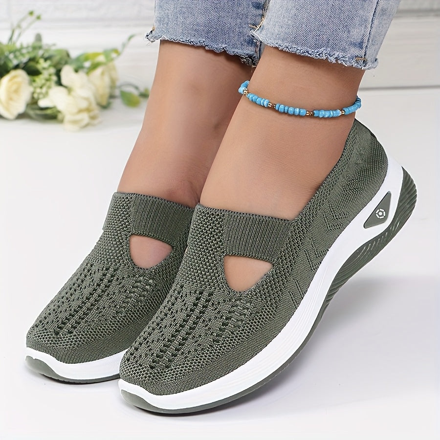 Comfortable Slip-On Sneakers with a Stable Fit