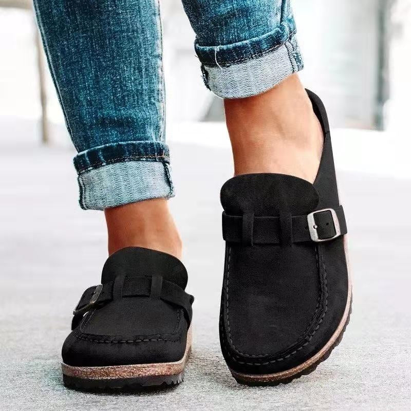 Lyra - Suede Orthopedic Moccasins