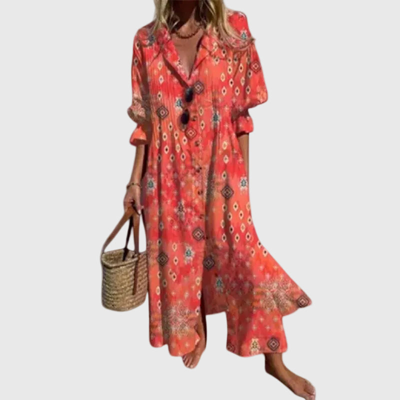 Zariah | Elegant Boho-Style Maxi Dress
