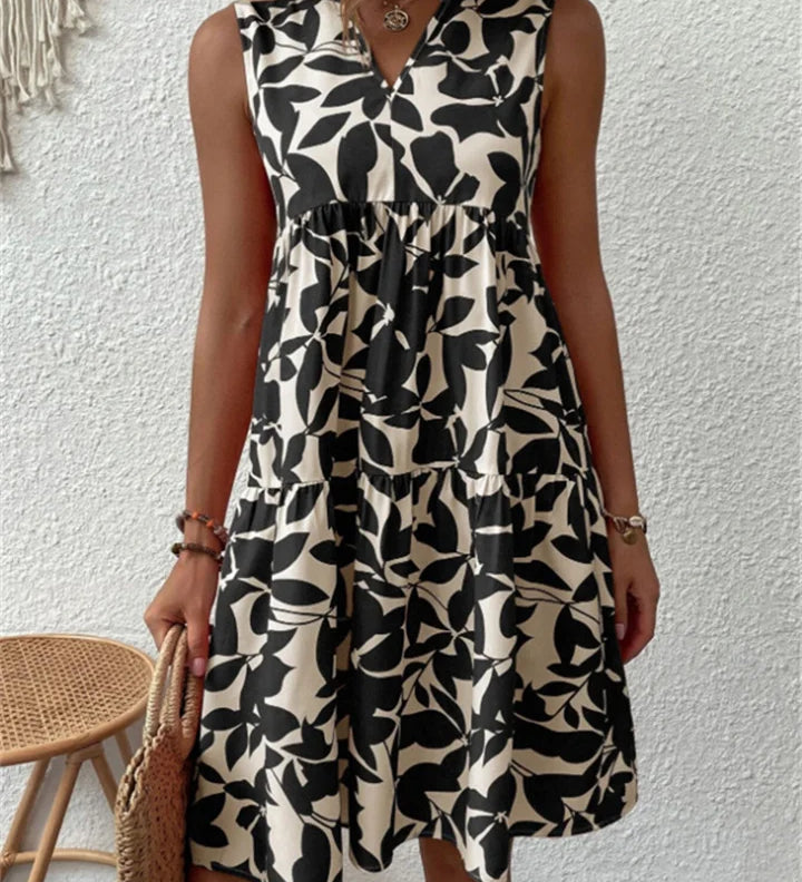 TASHA | MIDI DRESS FLOWING AND BALANCED