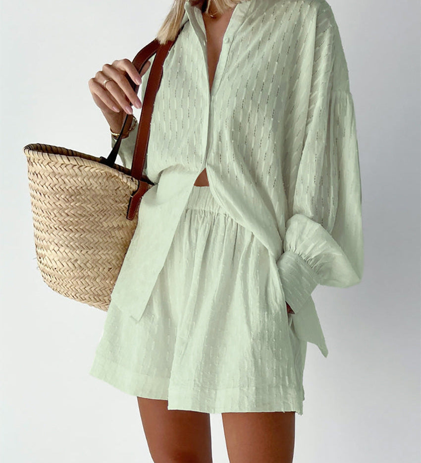 Elizabeth - Lightweight Shirt and Shorts Ensemble