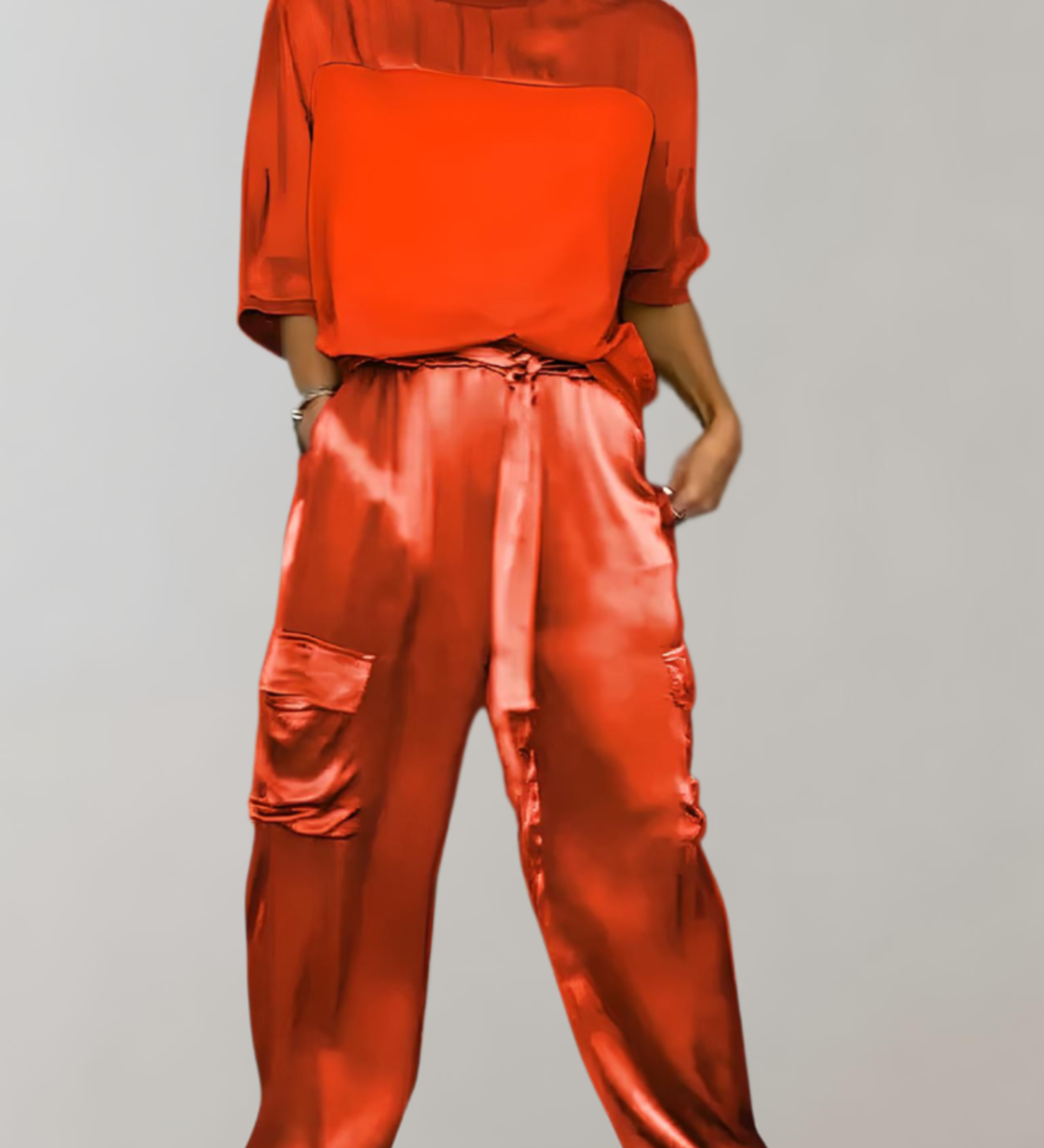 Finley - Lounge Set Cargo Silk
