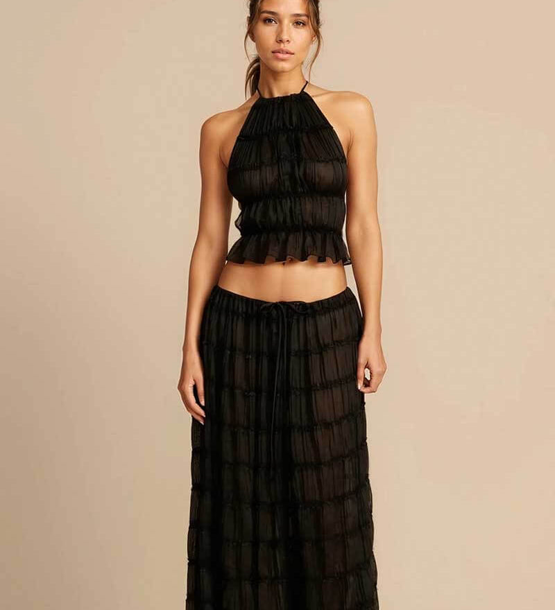 Beatrice - Boho Set with Ruffles