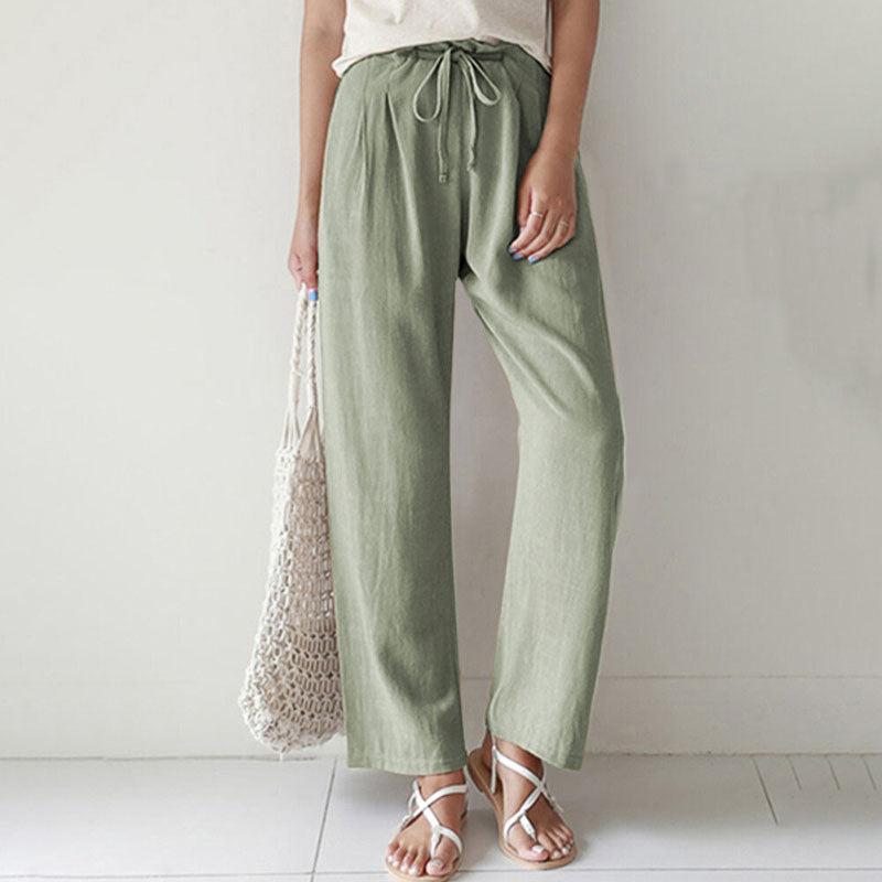 Vara - Relaxation Pants with Drawstring