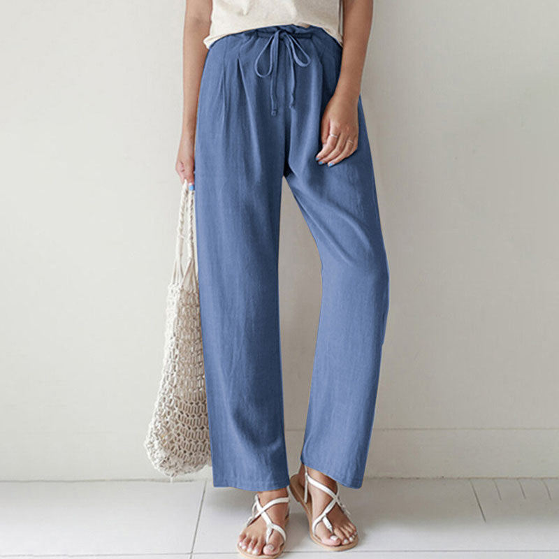 Vara - Relaxation Pants with Drawstring