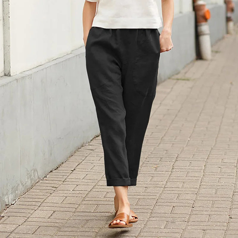 Kriza - Wide Pants with Pockets