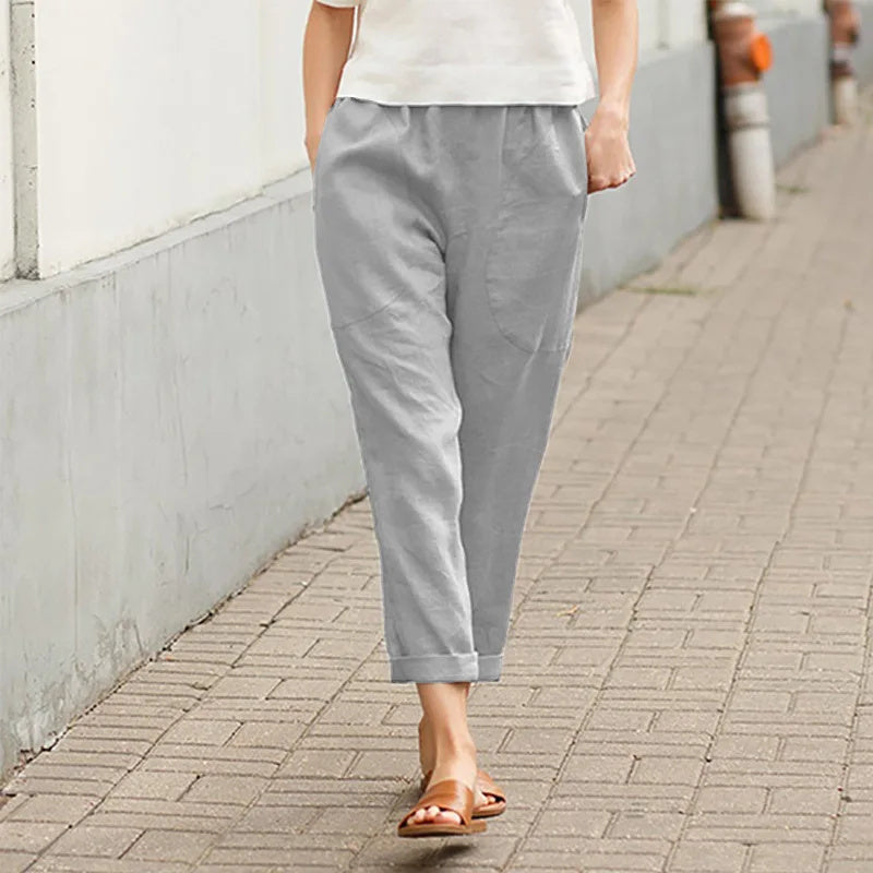 Kriza - Wide Pants with Pockets