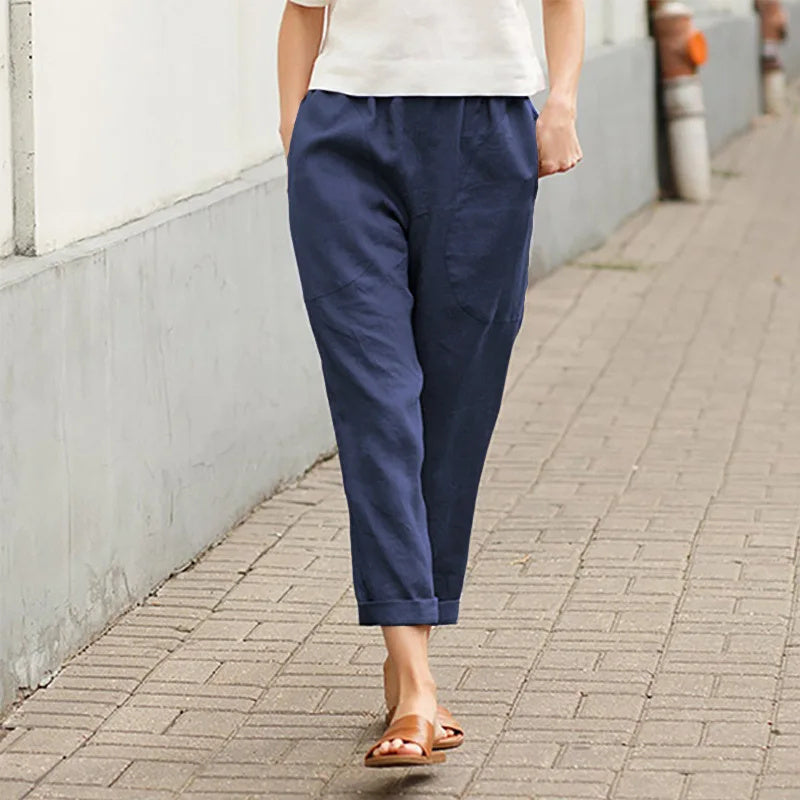 Kriza - Wide Pants with Pockets