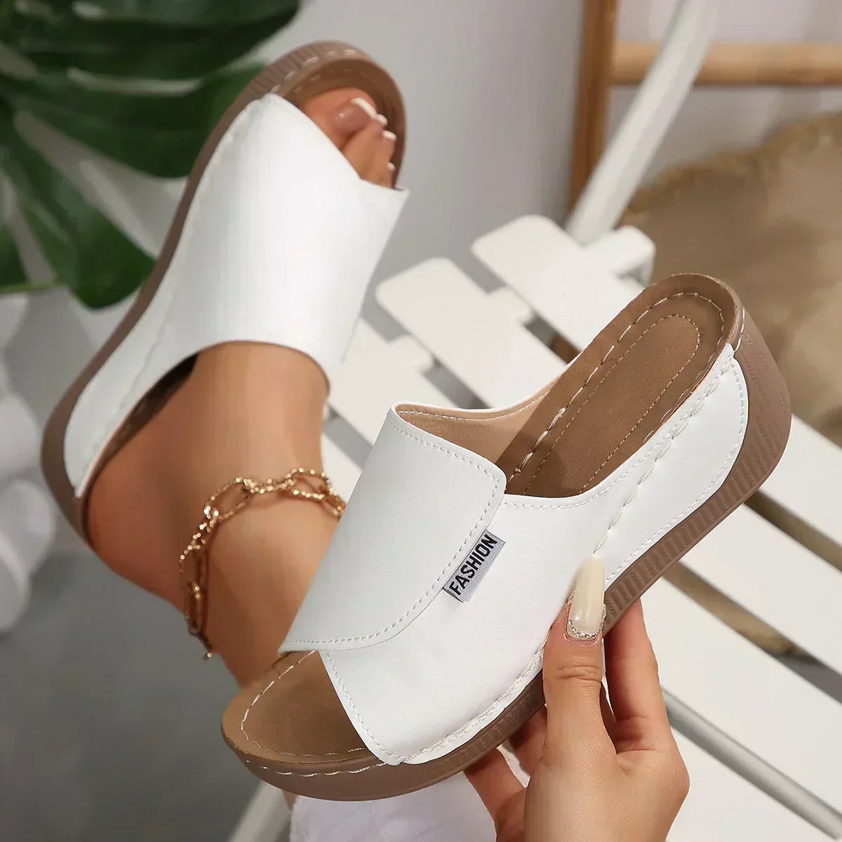Rumi - Orthopedic Wedge Sandals