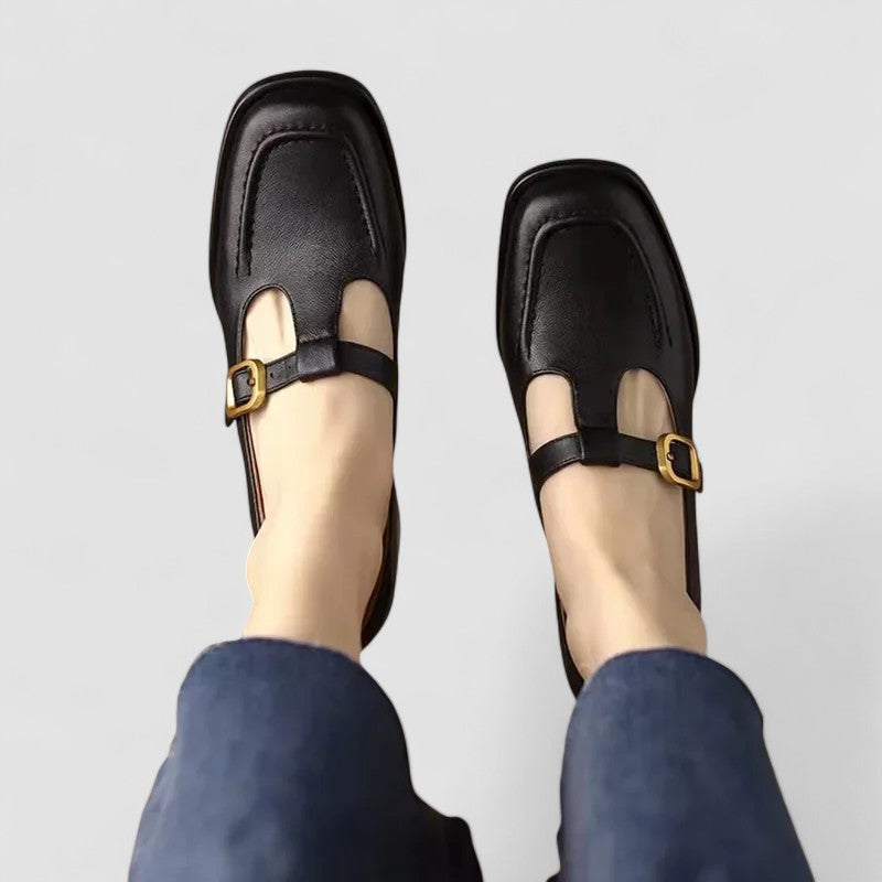 Kyrahnae | Mary Jane Shoes with Orthopedic T-Strap