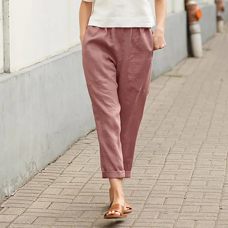Kriza - Wide Pants with Pockets
