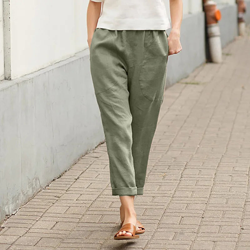 Kriza - Wide Pants with Pockets