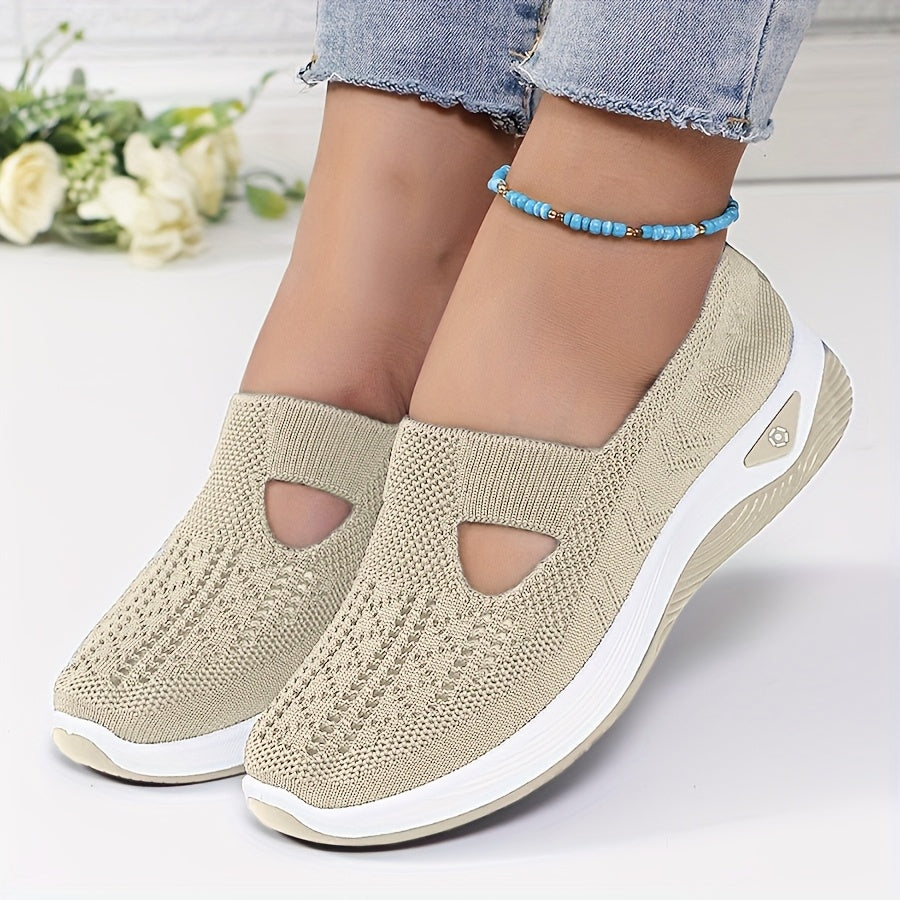 Comfortable Slip-On Sneakers with a Stable Fit