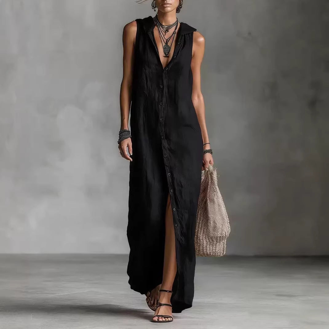 Kamila - Casual, Sleeveless Long Dress