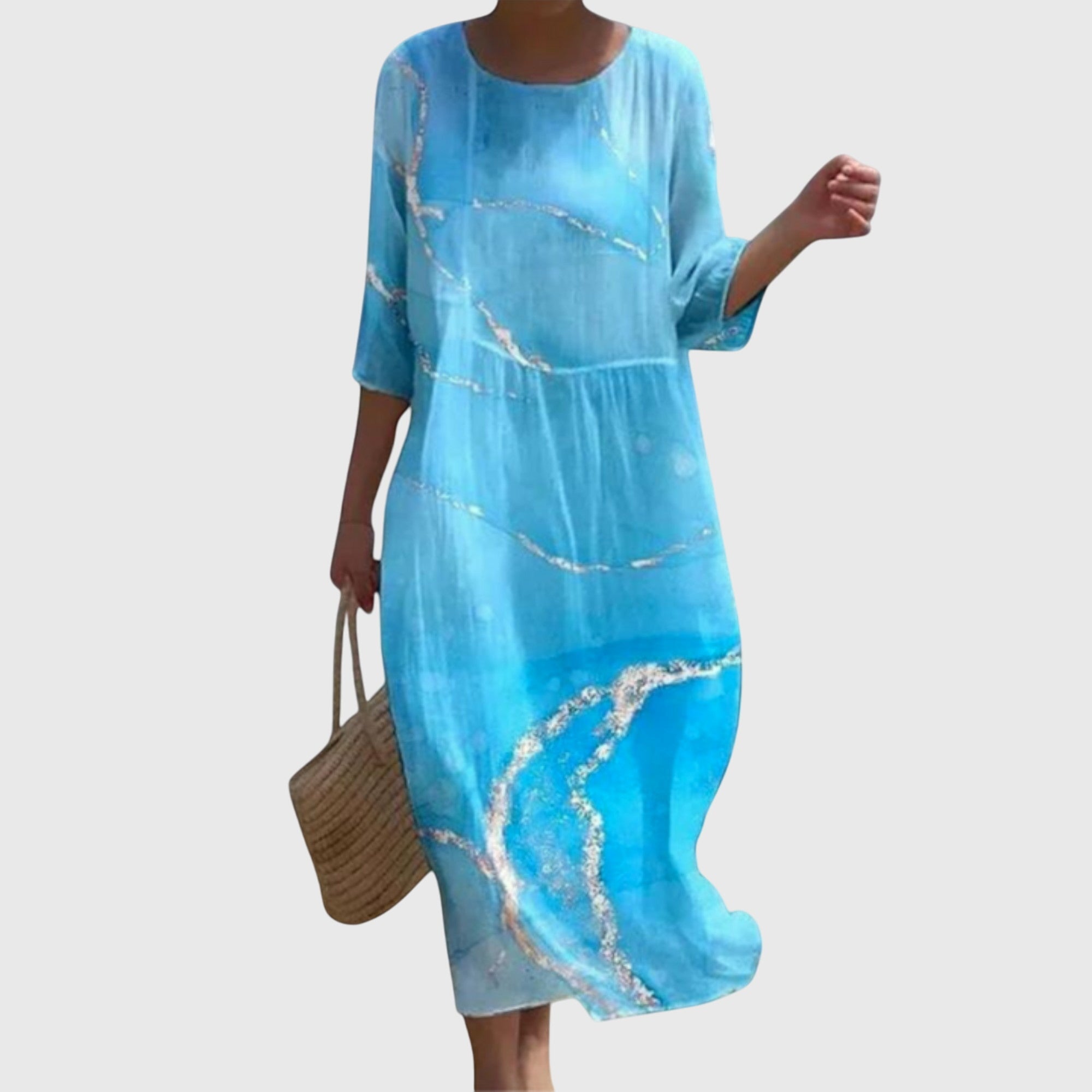 Hayley™ | Elegant Maxi Floral Dress