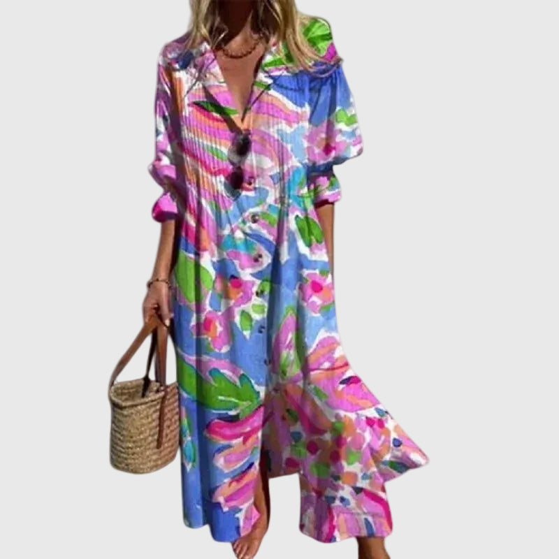 Zariah | Elegant Boho-Style Maxi Dress