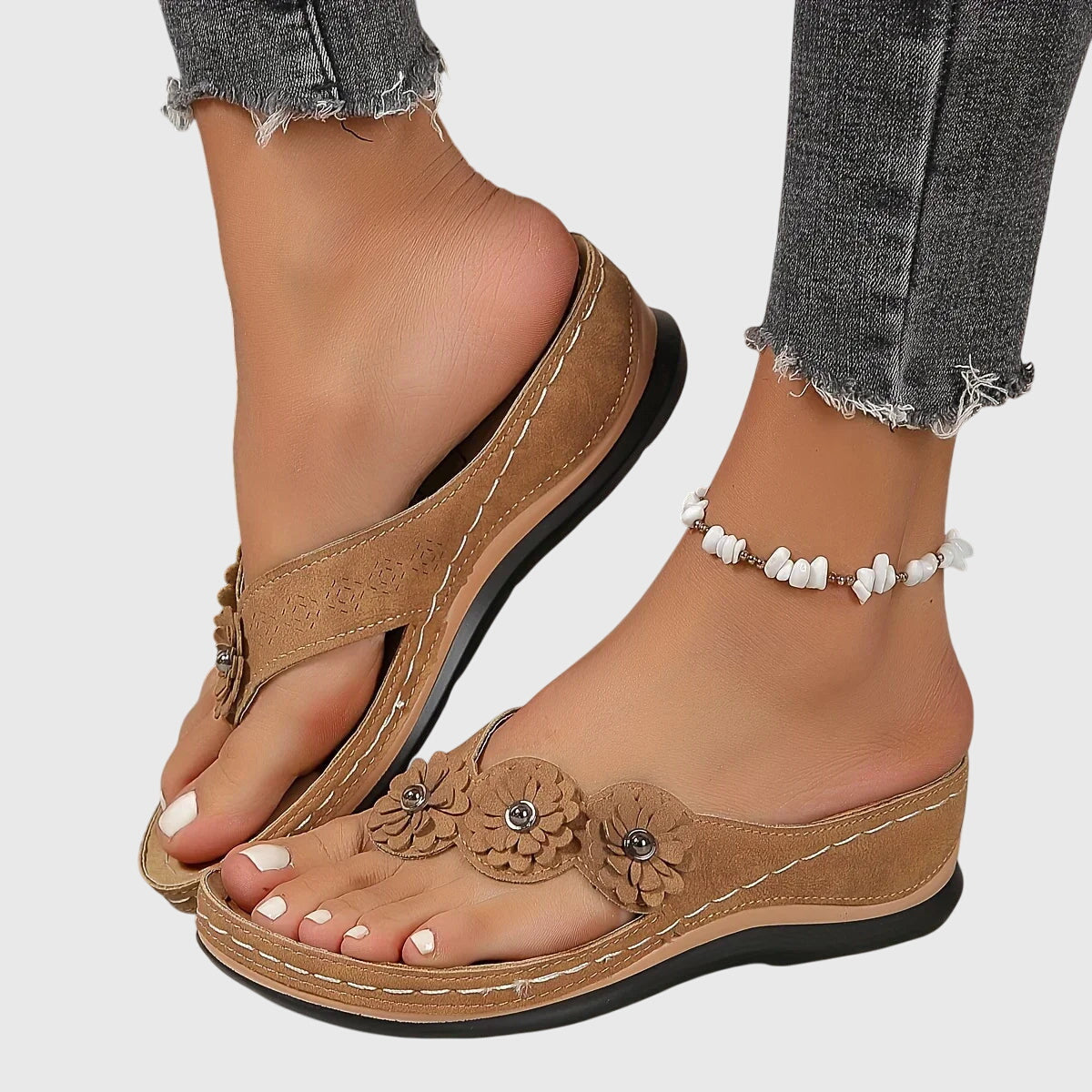 Asha - Elegant Orthopedic Flip-Flops