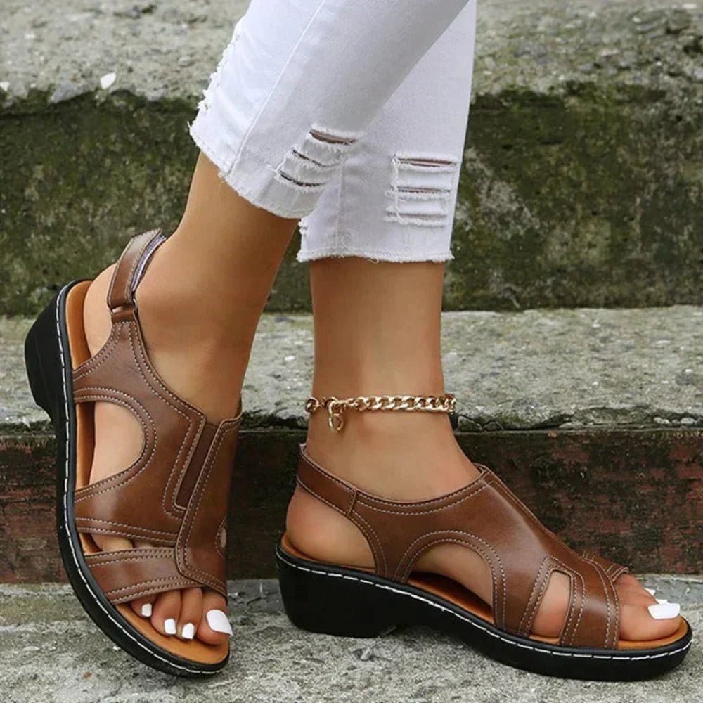 Melodie - Orthopedic Sandals with Heel
