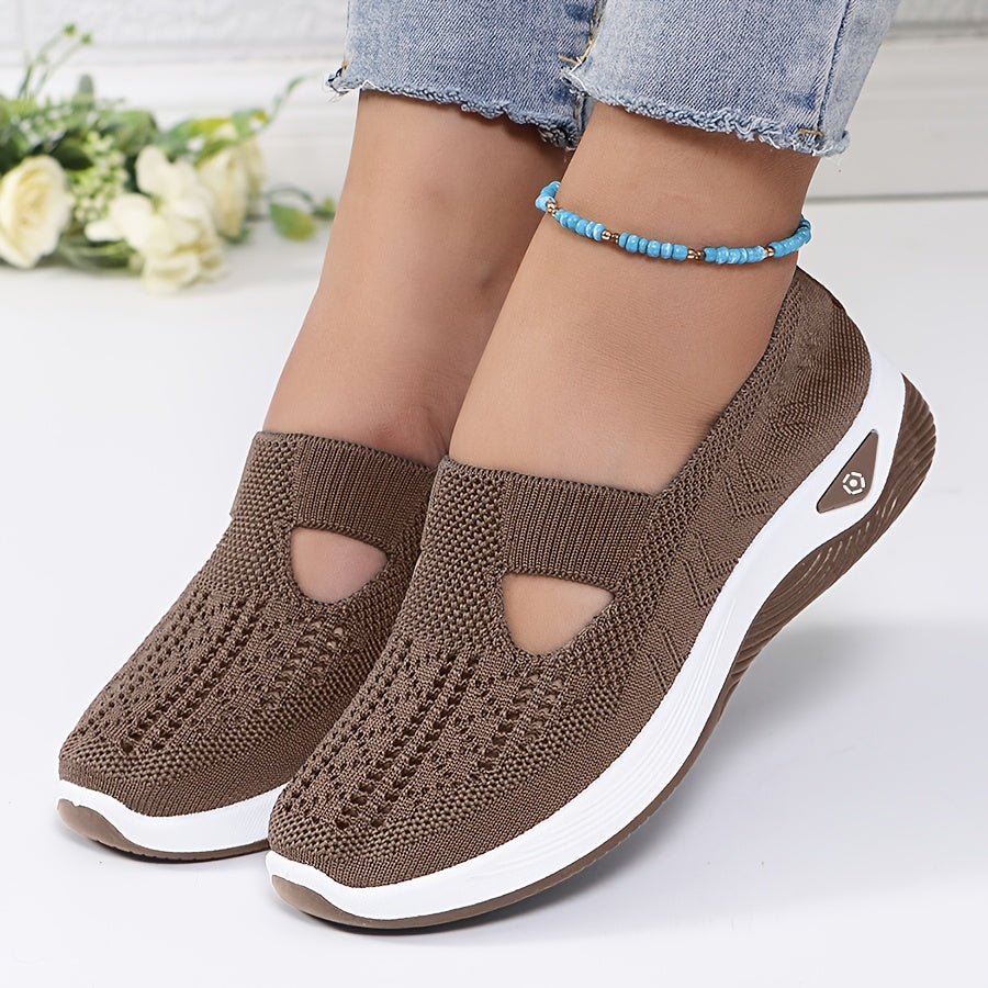 Comfortable Slip-On Sneakers with a Stable Fit
