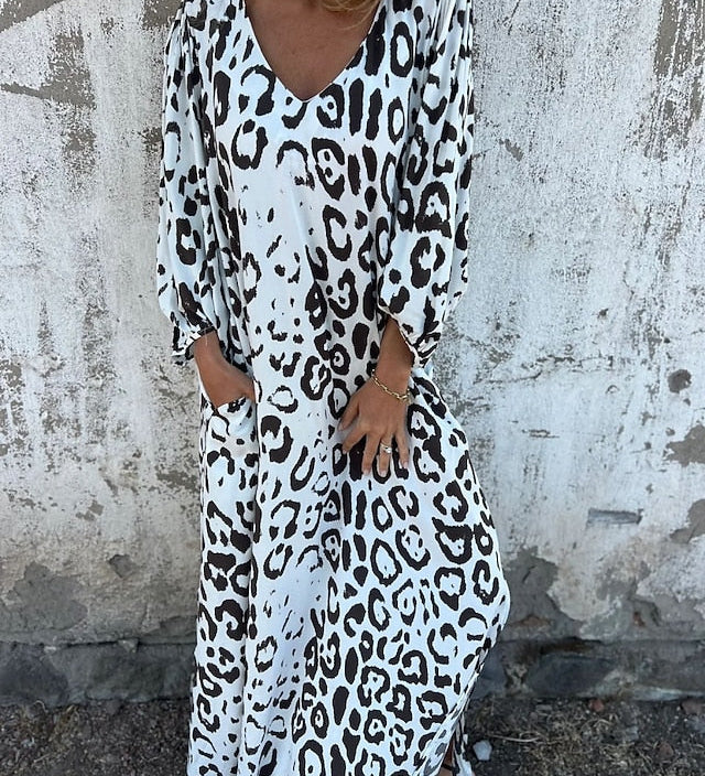 Jessa - Maxi Dress Leopard