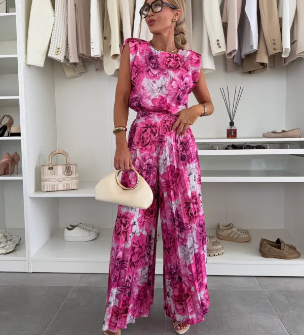 Marian - Elegant Pleated Ensemble